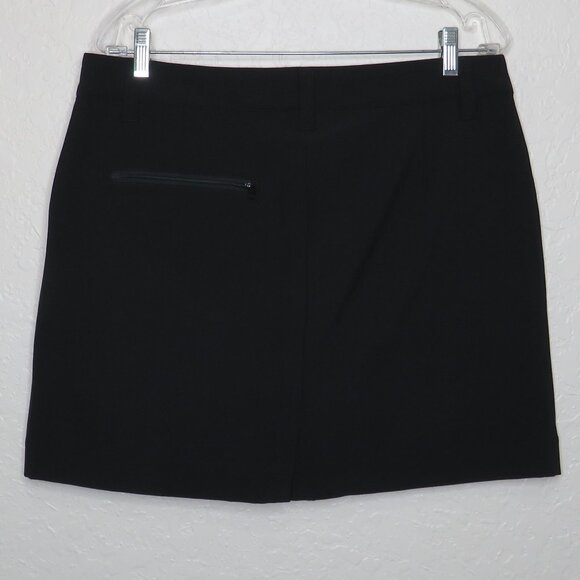 World Wide Sportsman* Women's 2" Belt Loop Multipocketed Black Skort~ Size 10 - Picture 2 of 8